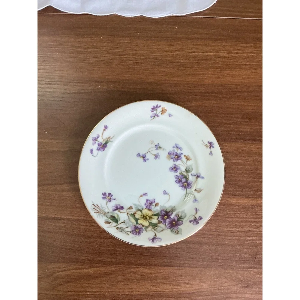 Meito Norleans Adele Dessert Plates, Set of 8, Vintage Japanese China